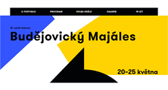 Desktop Screenshot of foto.budejovickymajales.cz