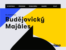 Tablet Screenshot of foto.budejovickymajales.cz